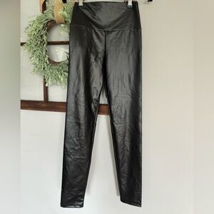 NWOT Faux Leather Leggings Size Medium